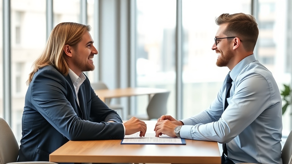 양 팀 관계자들이 테이블에 앉아 친선 경기 조건을 협의하고 있는 장면